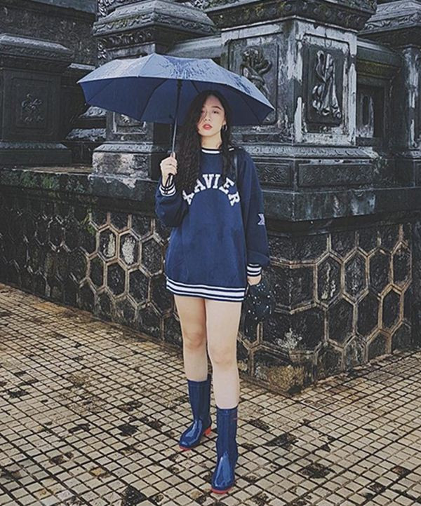 Hà My lúc còn mũm mĩm