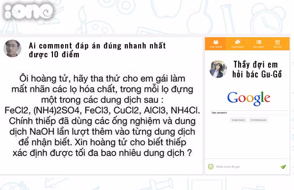 Nhờ Google, kiếm điểm tốt chưa bao giờ dễ đến thế.
