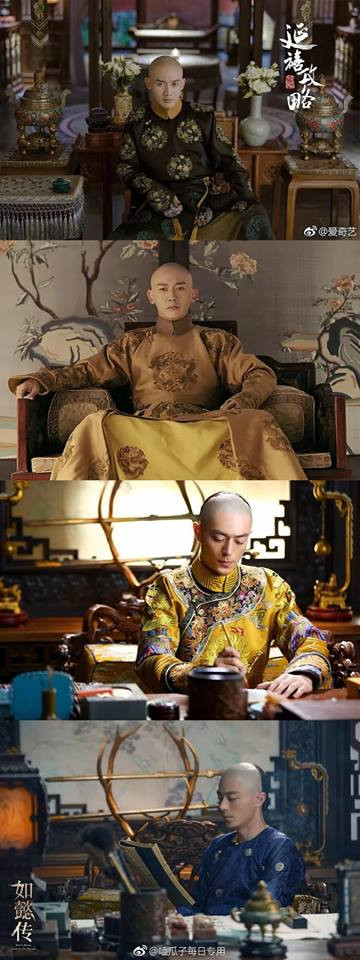 Nhân vật vua Càn Long.