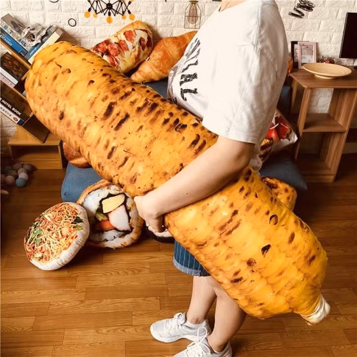 Gối ôm bắp ngô cỡ bự, "ăn" thế nào mới hết được đây!