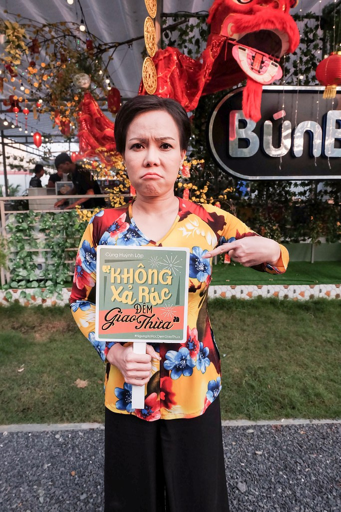 Các nghệ sĩ hào hứng với hành động ý nghĩa, truyền thông điệp tích cực mà Huỳnh Lập muốn gửi đến mọi người vào dịp năm mới.