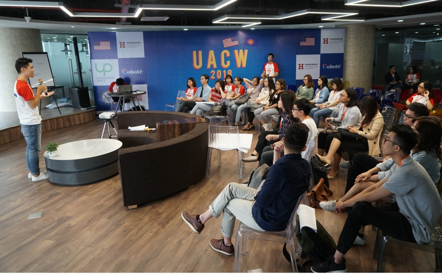 US-ASEAN Citizen Workshop – chuỗi sự kiện trao đổi, chia sẻ dành cho giới trẻ do Tổng lãnh sự quán Hoa Kỳ tại TP.HCM tài trợ.