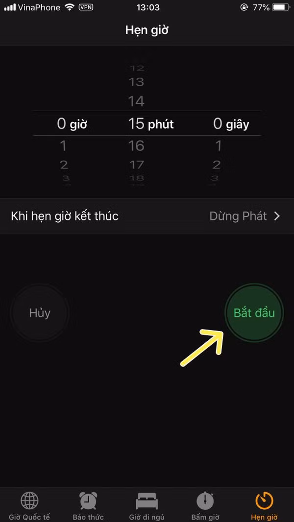 Cuối cùng hãy chọn Start (đắt đầu) để kích hoạt tính năng này.
