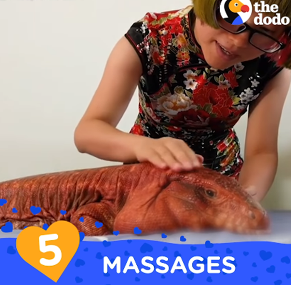 Tôi rất thích được mát xa...