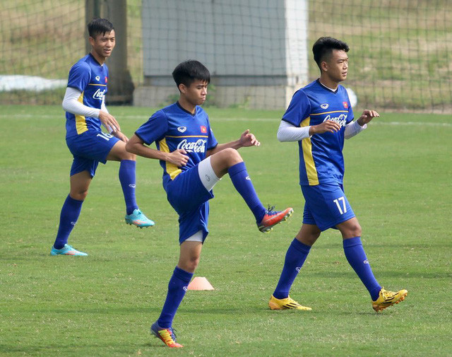 Hầu hết các tân binh đội tuyển Việt Nam đều tỏ ra đầy hứng khởi.