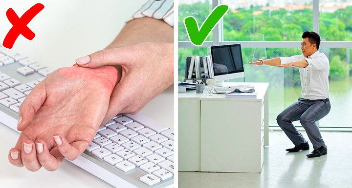 Nghỉ ngơi thường xuyên: Công việc đòi hỏi nhiều chuyển động lặp đi lặp lại ở tay và cổ tay có thể có tác động tiêu cực đến các triệu chứng CTS. Bàn tay của bạn cần nghỉ ngơi thường xuyên giữa các buổi làm việc. Đặt lời nhắc 2-3 giờ/lần và tập thể dục tay một chút.
