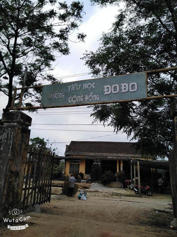 Trường tiểu học Đo Đo. (Ảnh: Đình Quân)