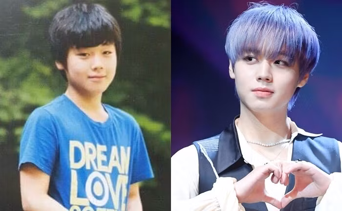 Có ai nhận ra Park Jihoon của ngày ấy và bây giờ không? Từ một cậu nhóc đáng yêu đã hóa thành mỹ nam đẹp không góc chết rồi.