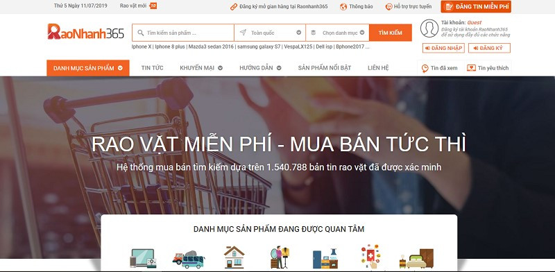 Cơ hội đăng tin rao vặt miễn phí tại Cần Thơ trên raonhanh365.vn ảnh 1 Cơ hội đăng tin rao vặt miễn phí tại Cần Thơ trên raonhanh365.vn ảnh 1