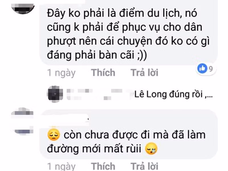 Những ý kiến đồng tình với việc bê tông hóa và sửa sang an toàn hơn cho "sống lưng khủng long".