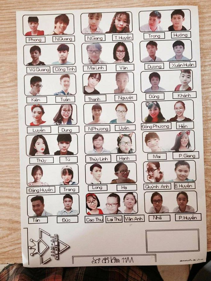 Có vẻ như đây là những sơ đồ lớp đẹp nhất được lớp trường kỳ công làm.