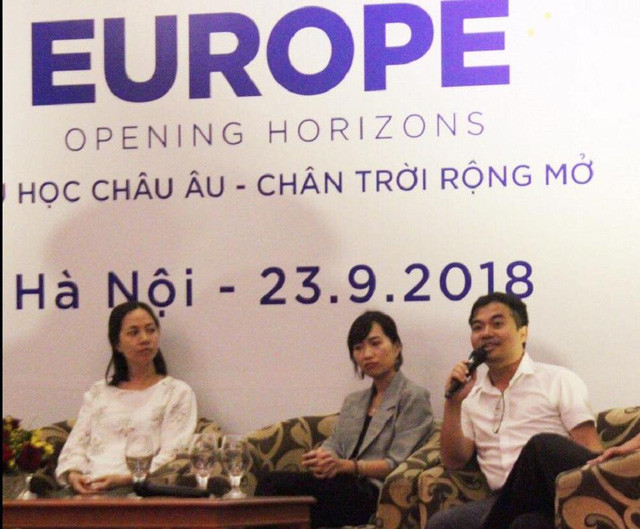Tiến sĩ tại Pháp Đặng Minh Tuấn đang chia sẻ về “sốc văn hóa ngược”. Tiến sĩ tại Pháp Đặng Minh Tuấn đang chia sẻ về “sốc văn hóa ngược”.
