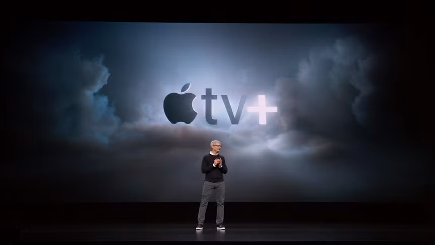 Hai phần ba thời gian của sự kiện được Apple dành cho TV+, ứng dụng nội dung truyền hình mới của hãng