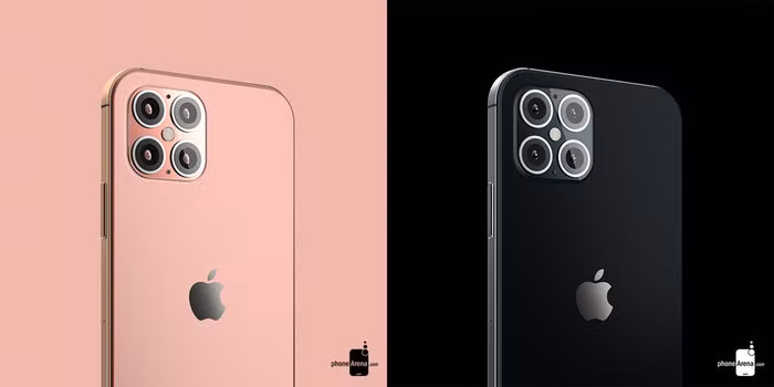 Ảnh dựng iPhone 12. (Ảnh: Phonearena)