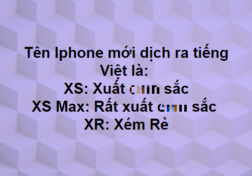 Nếu bạn thấy tên gọi của iPhone 2018 quá khó nhớ, hãy cập nhật ngay vietsub này! (Nguồn: Võ Hiếu Phúc)
