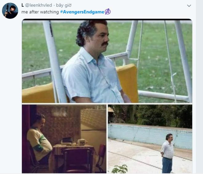 Đây là tôi những ngày hậu Avengers: Endgame.