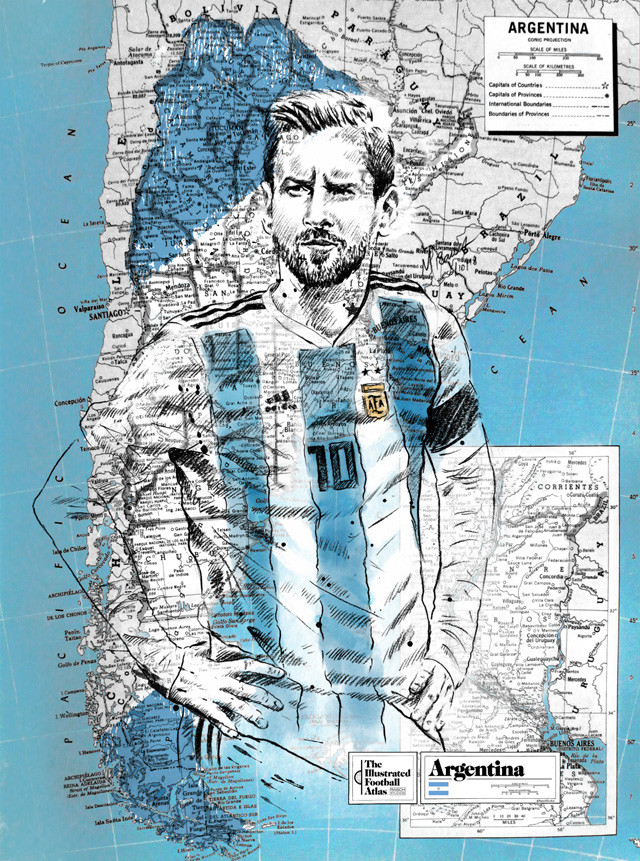 Lionel Messi của Argentina.