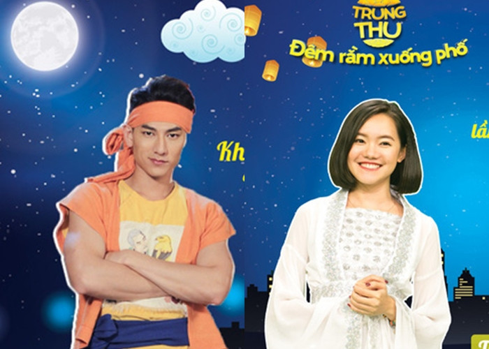 Hai khách mời Issac và Ái Phương đều xuất hiện trong vở kịch Trung Thu với những vai diễn đặc biệt.