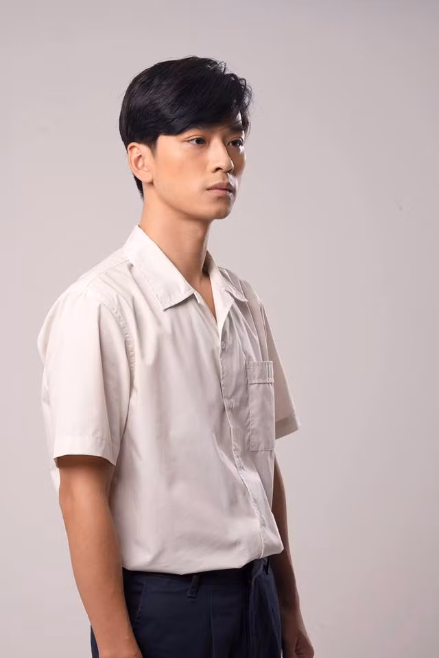 Trần Nghĩa sở hữu lợi thế về ngoại hình với gương mặt đẹp cùng đôi mắt biết nói.