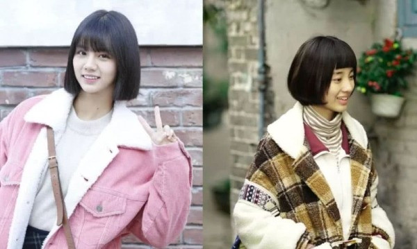 Dương Tịch trong Sống không dũng cảm, uổng phí thanh xuân và Deok Sun trong Reply 1988 đều có kiểu tóc giống nhau, ăn mặc đơn giản theo phong cách thoải mái và tính tình nghịch ngợm chẳng khác con trai.