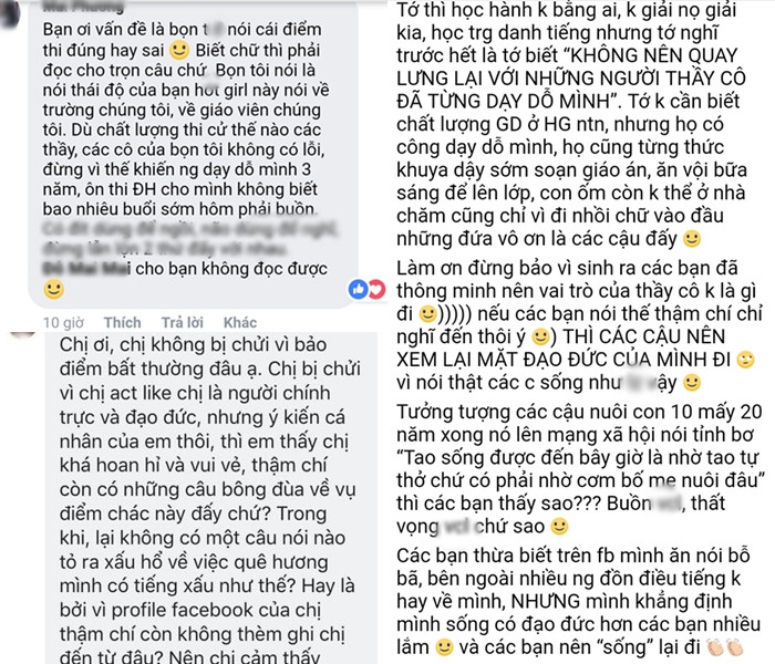 Nhiều bạn cho rằng T.M.P.T đang quay lưng với nền giáo dục quê hương mình. Nhiều bạn cho rằng T.M.P.T đang quay lưng với nền giáo dục quê hương mình.