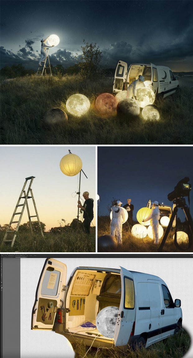 Một ví dụ khác của phong cách photo manipulation. Không phải ngẫu nhiên mà hình thức này hiện nay được coi là một “thể loại nghệ thuật’.