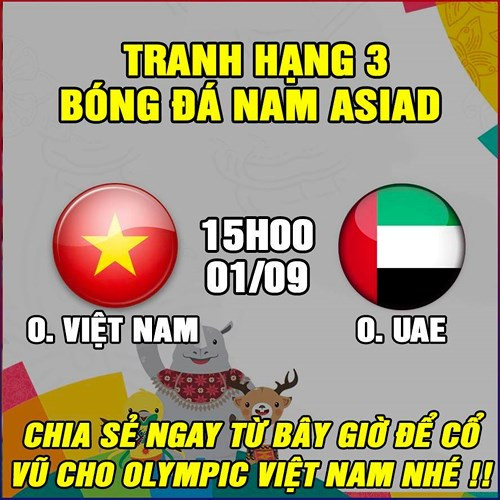 Olympic Việt Nam vẫn còn cơ hội giành huy chương ở ASIAD 2018. Ảnh: Thể Thao 24h.