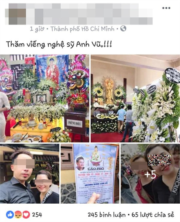 Chụp ảnh và thả tim, một hành động ngớ ngẩn tại đám tang Anh Vũ. Chụp ảnh và thả tim, một hành động ngớ ngẩn tại đám tang Anh Vũ.