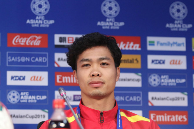 Công Phượng tự tin hướng đến chiến thắng.