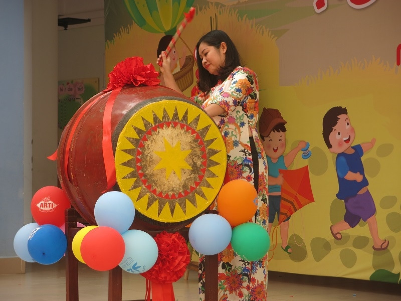 Tiếng trống trường đã trở thành âm thanh không thể thiếu trong ngày 05/09 hàng năm.