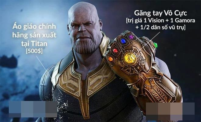 Nếu ai đó hỏi, Thanos có bao nhiêu tiền...​