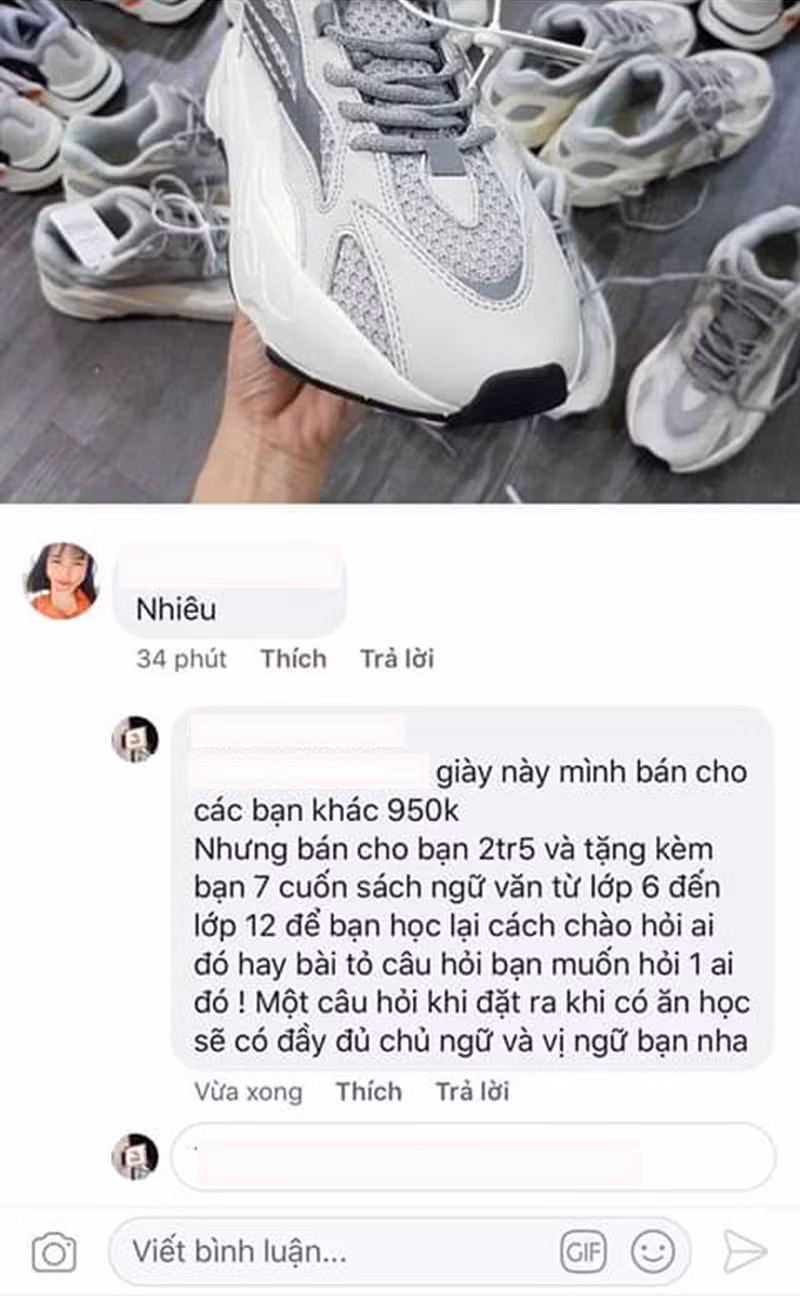 Dư âm của vụ việc chủ shop đòi tặng sách giáo khoa cho khách hàng "trời ơi đất hỡi" đến nay vẫn còn.