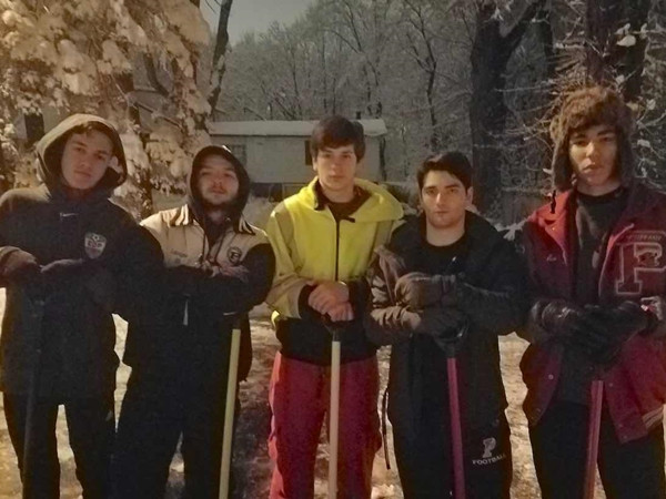 Những “thiên thần tuyết”.