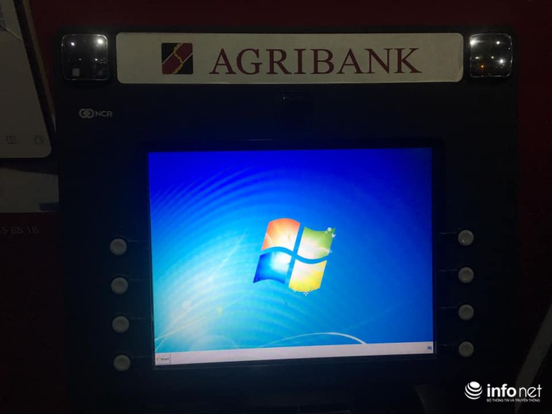 ATM của ngân hàng Agribank dừng hoạt động trong những ngày áp Tết.