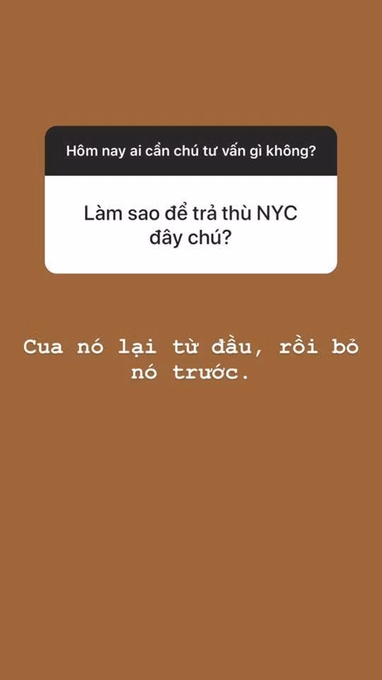 Có vẻ là một bậc thầy đầy kinh nghiệm tình cảm.