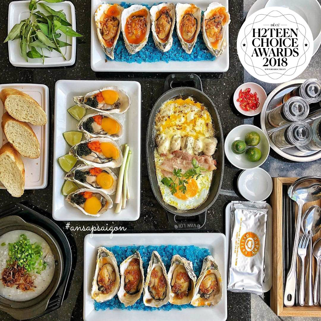 Bức tranh ẩm thực đa màu và hút mắt khi bạn ghé thăm IG @ansapsaigon.