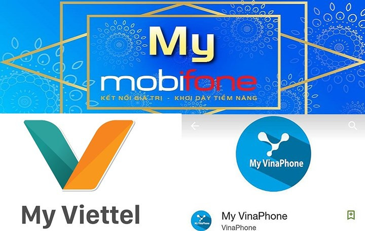 1. Sử dụng các phần mềm của các nhà mạng.