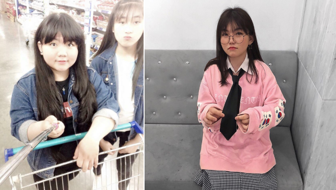 Cô nàng Huỳnh Ân Điển từng chia sẻ bị bạn bè trêu chọc là “Happy Polla” Buôn Ma Thuột đã lột xác thành công.