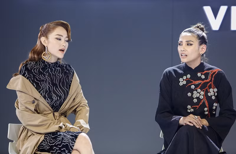 The Face tập 11: Liên tiếp bị loại thí sinh, Minh Hằng "dạy dỗ" Võ Hoàng Yến nên biết điều ảnh 3