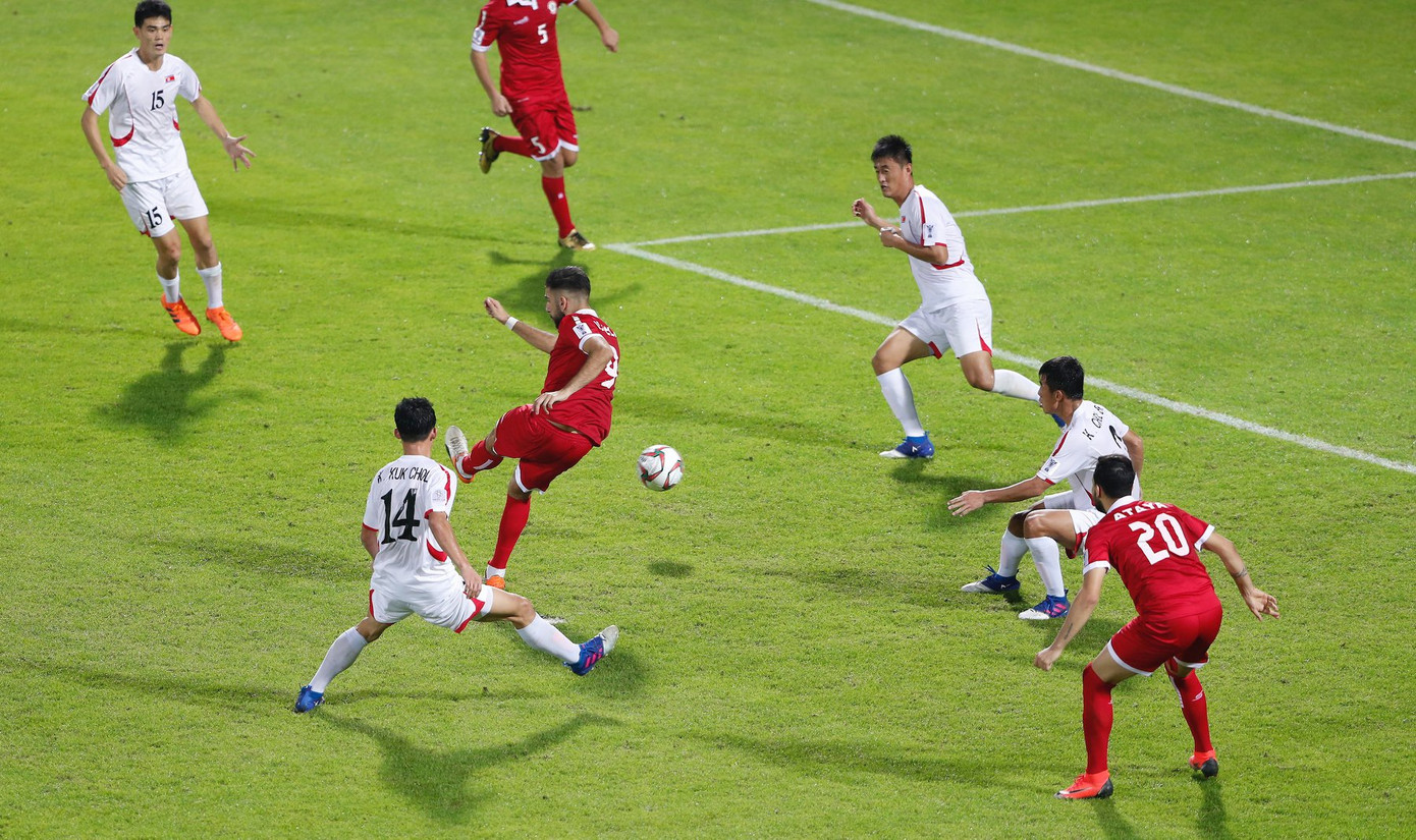 Li-băng vẫn phải nhường quyền đi tiếp cho đội tuyển Việt Nam dù có trận thắng đậm.