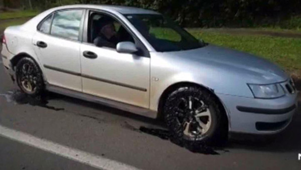 Đường chảy do nhiệt độ thay đổi đột ngột từ mưa lạnh sang nắng nóng.