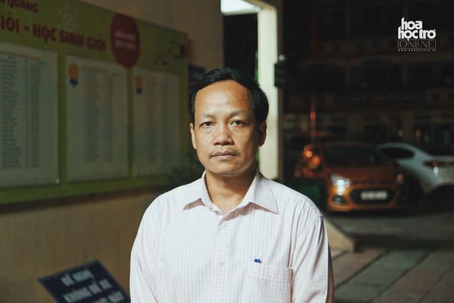 Chú Nguyễn Xuân Thủy - Trưởng ban đại diện cha mẹ học sinh trường Tiểu học Thịnh Quang.