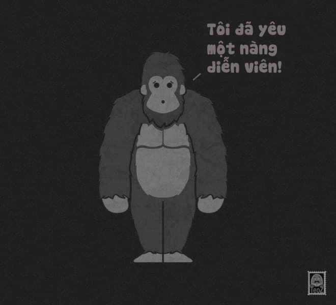 King Kong và những tâm tư tình cảm dễ thương dành cho nữ chính tóc vàng xinh đẹp.