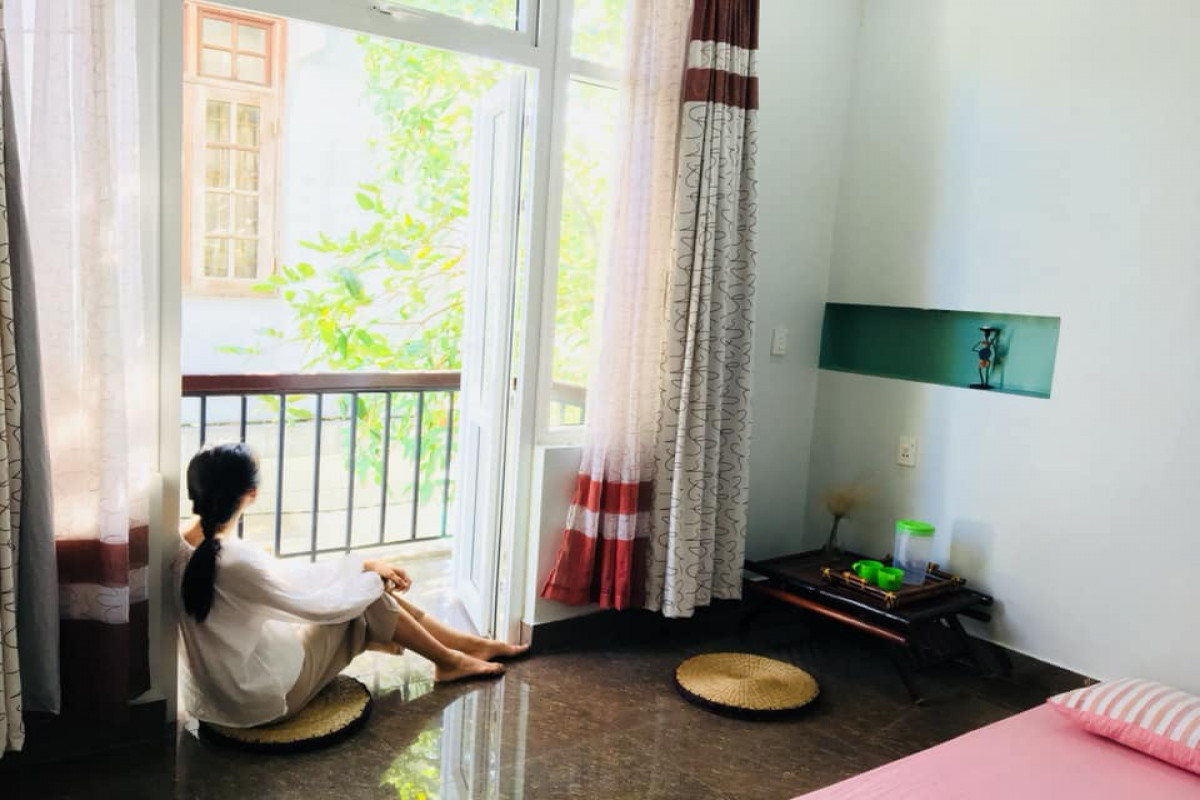 Nội thất của Bamboo Share House chủ yếu bằng tre, nứa - mang đến nhưng riêng rất Huế. (Nguồn ảnh: Luxstay)