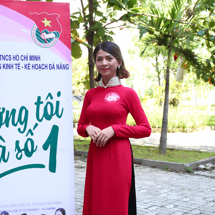 Vẻ đẹp trong trẻo của nữ sinh Đà Nẵng lọt vào Bán kết "Hoa Khôi Sinh Viên" ảnh 9