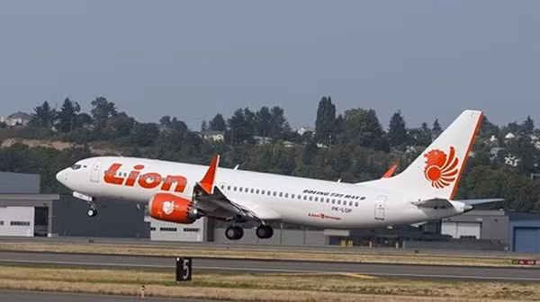 Máy bay Boeing của hãng hàng không Indonesia Lion Air.