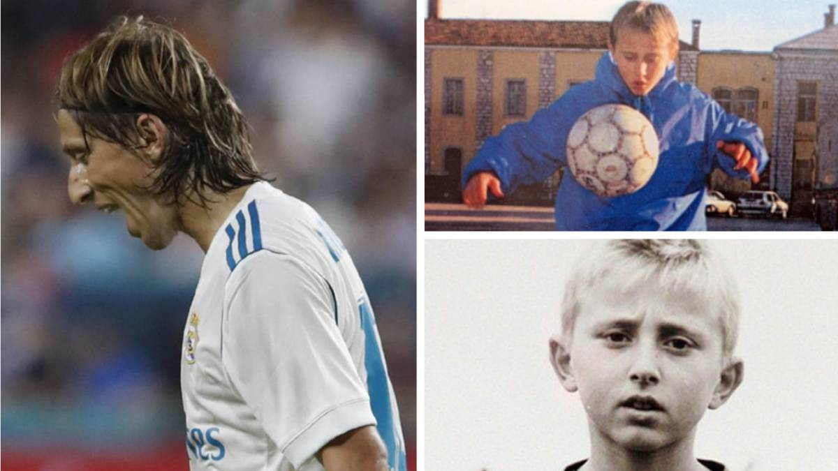 Modric không có được một thể hình tốt ngay từ nhỏ.