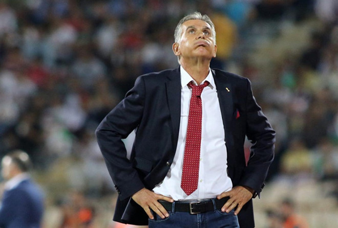 HLV Carlos Queiroz rời khỏi cương vị thuyền trưởng ĐT Iran sau 8 năm. Ảnh: Getty Images.
