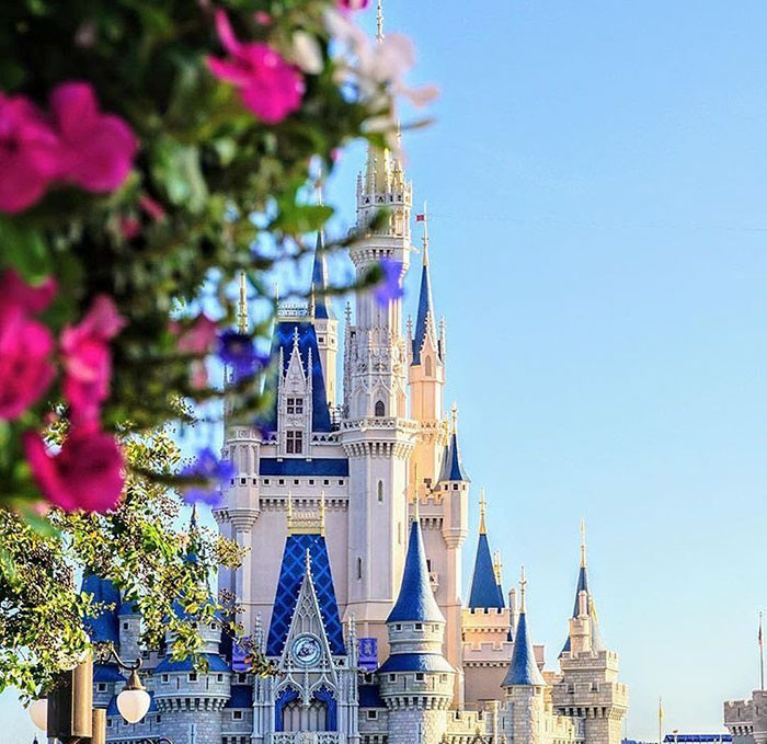 Công viên Disney World đẹp như một toàn lâu đài trong tuyện cổ tích. Ảnh: Walt Disney World.