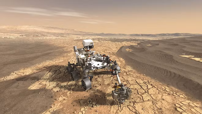 Mô tả hành trình trên sao Hỏa của người máy Rover NASA